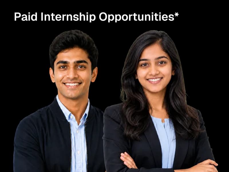 Student ready for an internship
