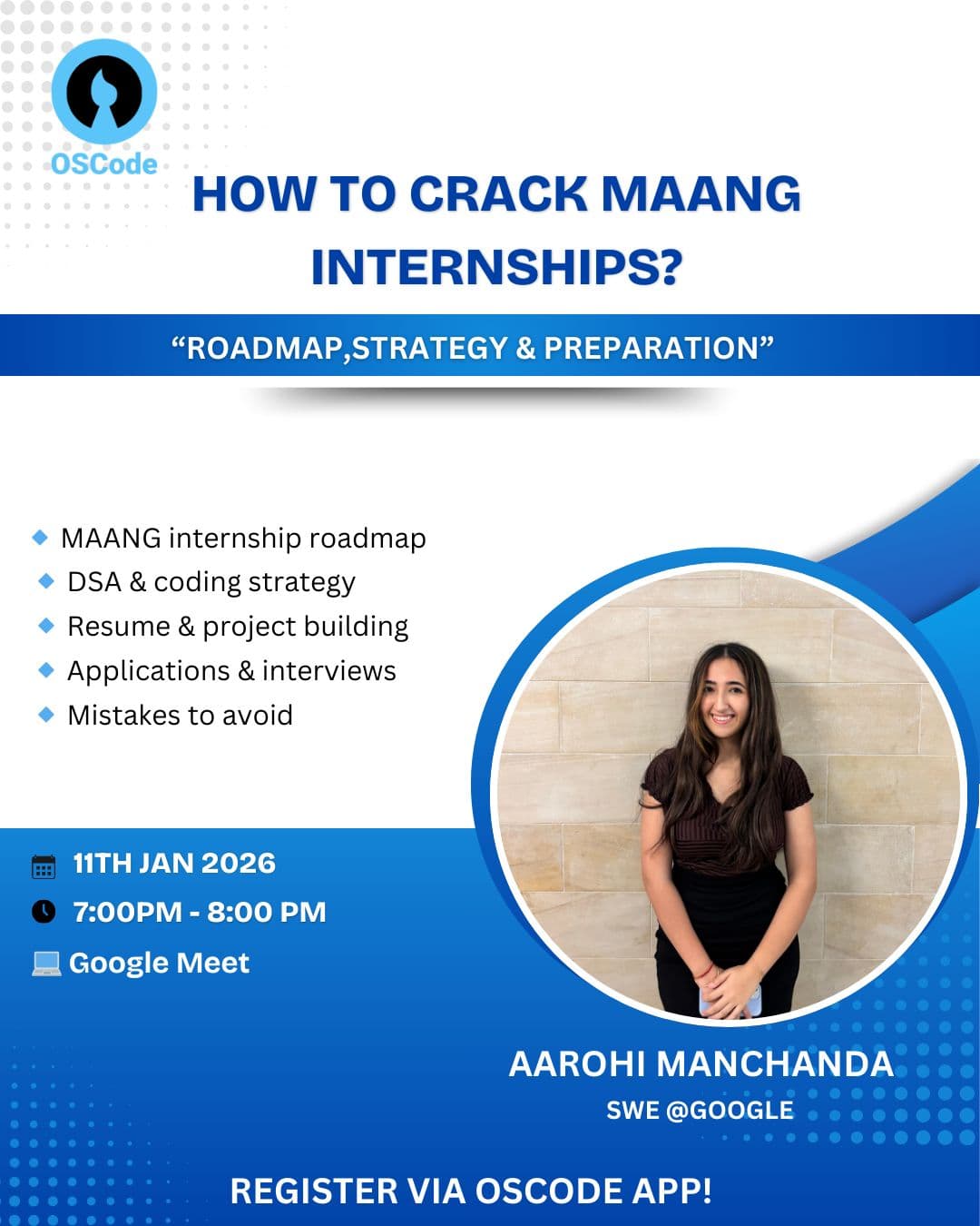 How to Crack MAANG Internships?