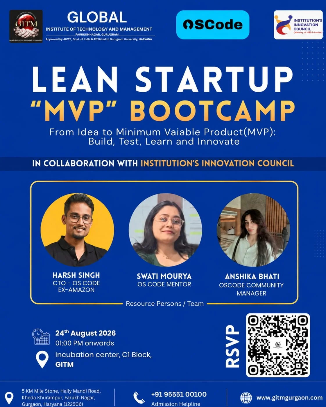 Lean Startup “MVP” Bootcamp